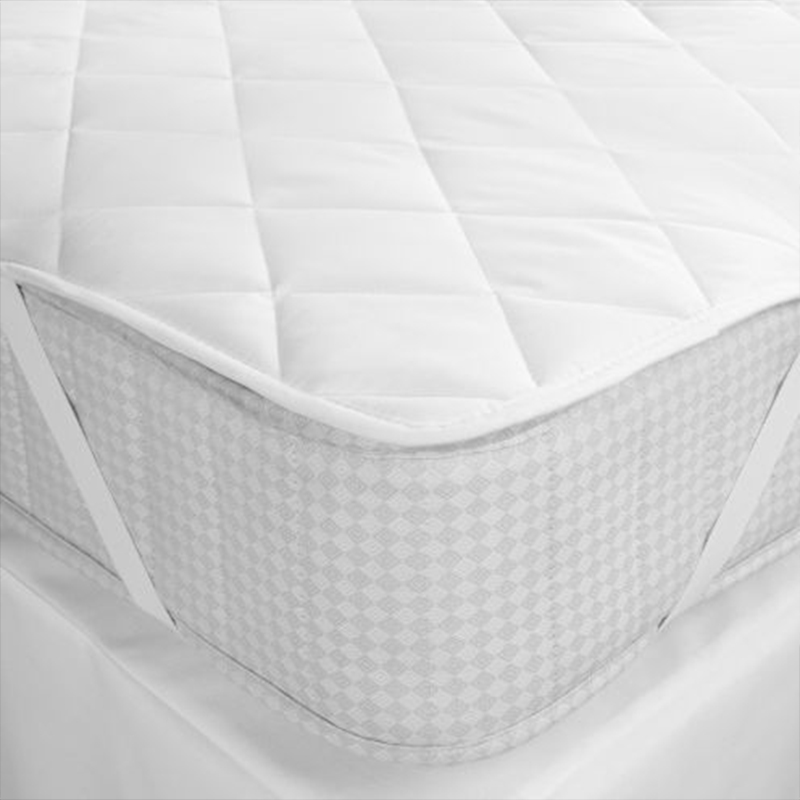 How does the anti-slip performance of the Hotel mattress protector improve the sleeping experience?