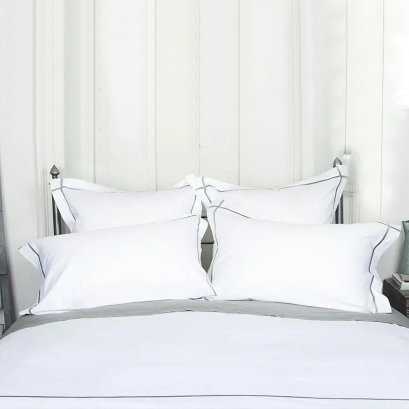 The advantages of high-density fabrics: how Elegant embroidered hotel bedding white cotton sateen ensures exceptional durability