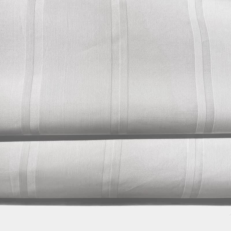 Pure cotton 300TC irregular striped fabric for hotel bedding and sheets